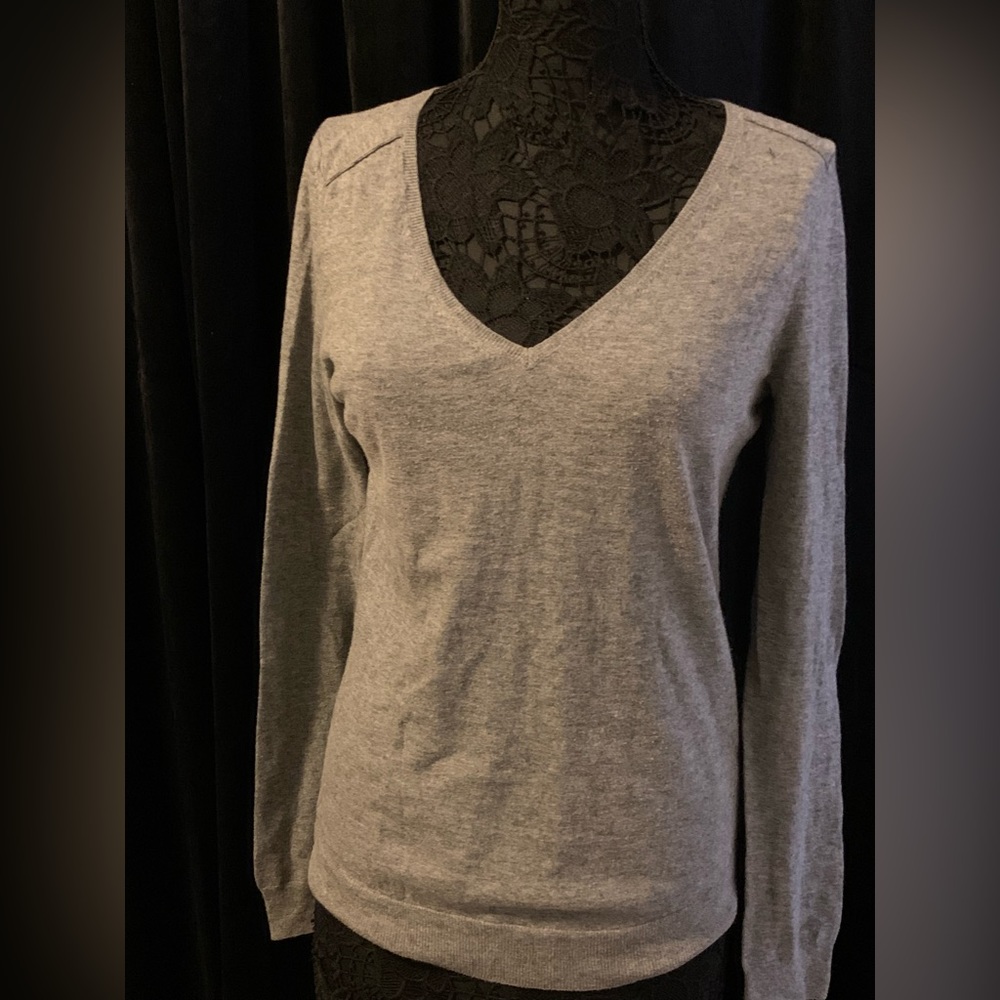 Gray sweater